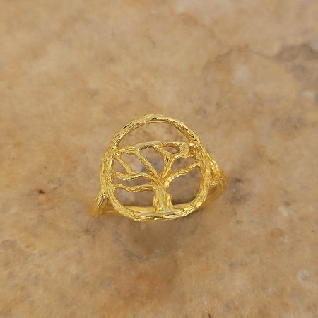Bijou La Vigne-Bague Cépage-Or 18k, bagues or 18 k  or jaune