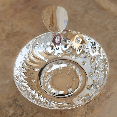 Bijou Tastevin-Métal argenté, tastevins métal argenté  